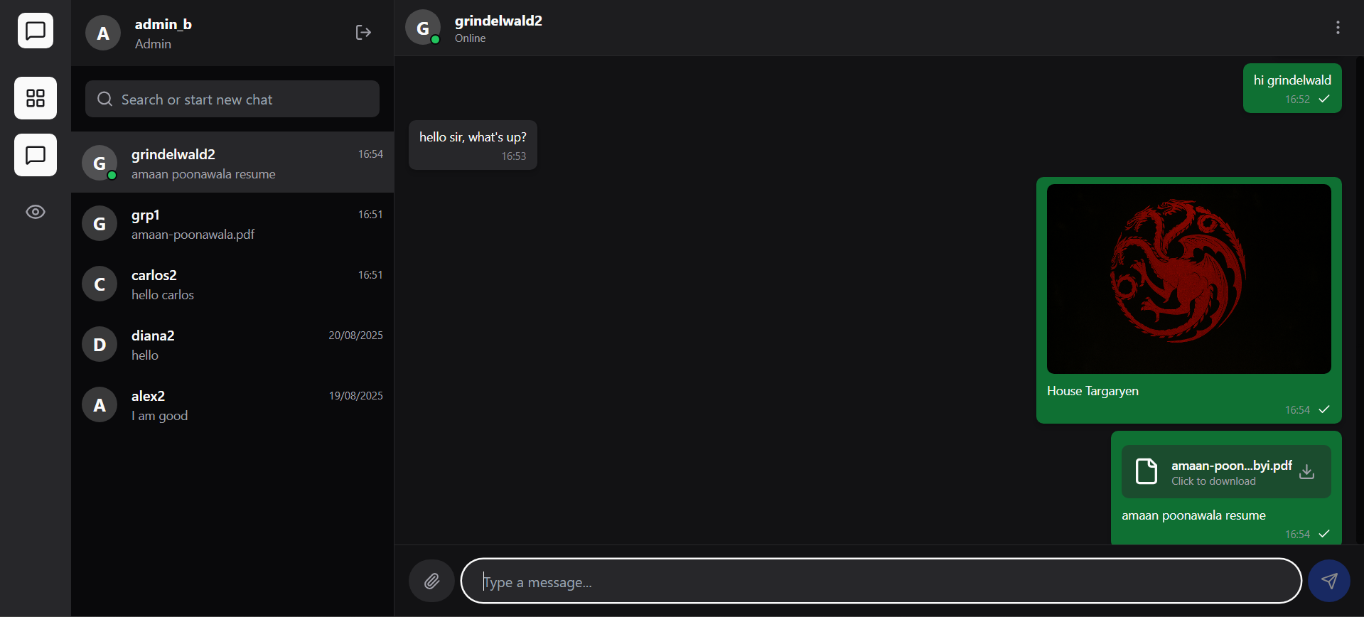 Multi-Tenant Chat Application